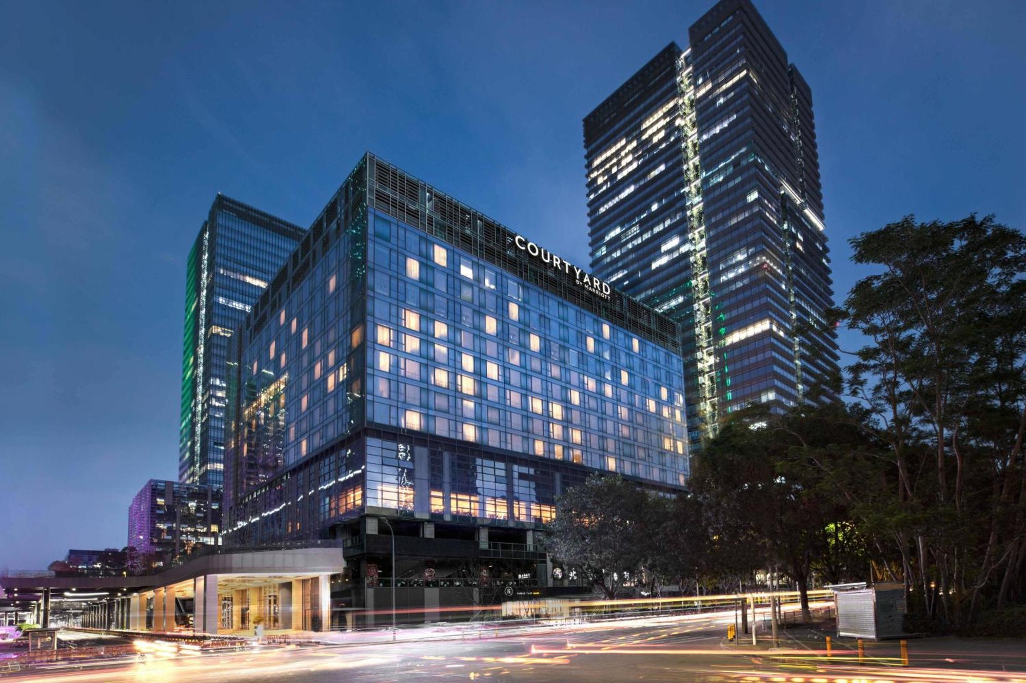 Courtyard By Marriott Shenzhen Bay Hotel Exterior foto